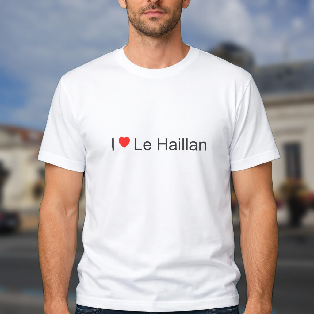T-shirt I love le haillan