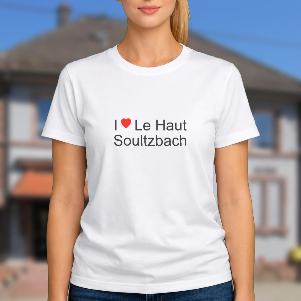 T-shirt I love le haut soultzbach