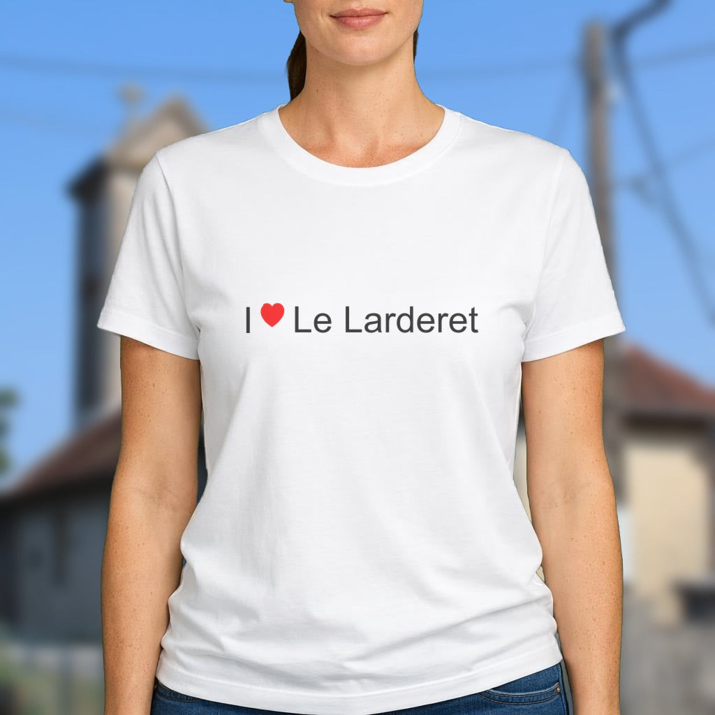 T-shirt I love le larderet