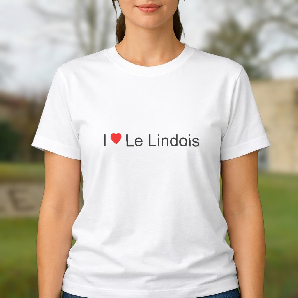 T-shirt I love le lindois