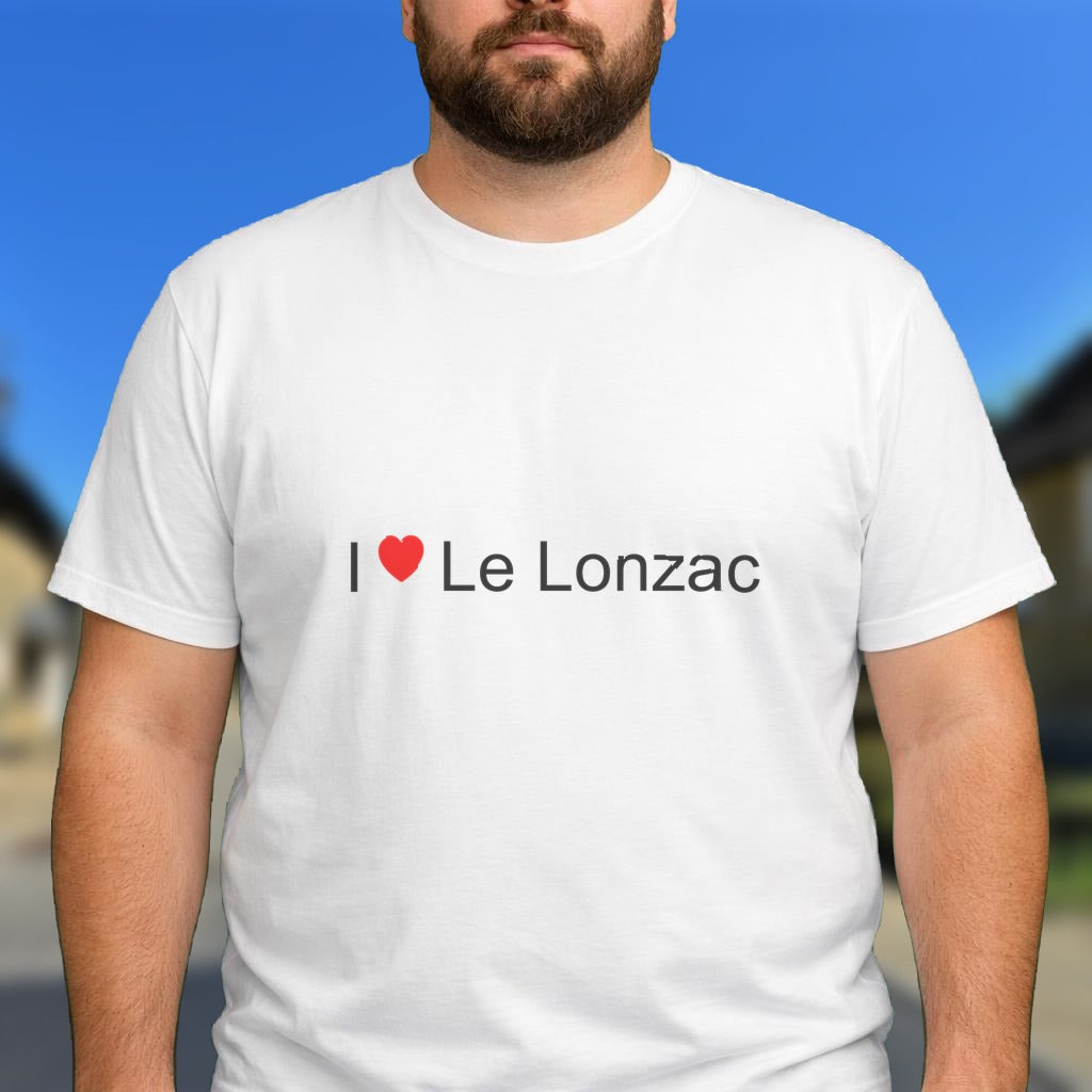 T-shirt I love le lonzac