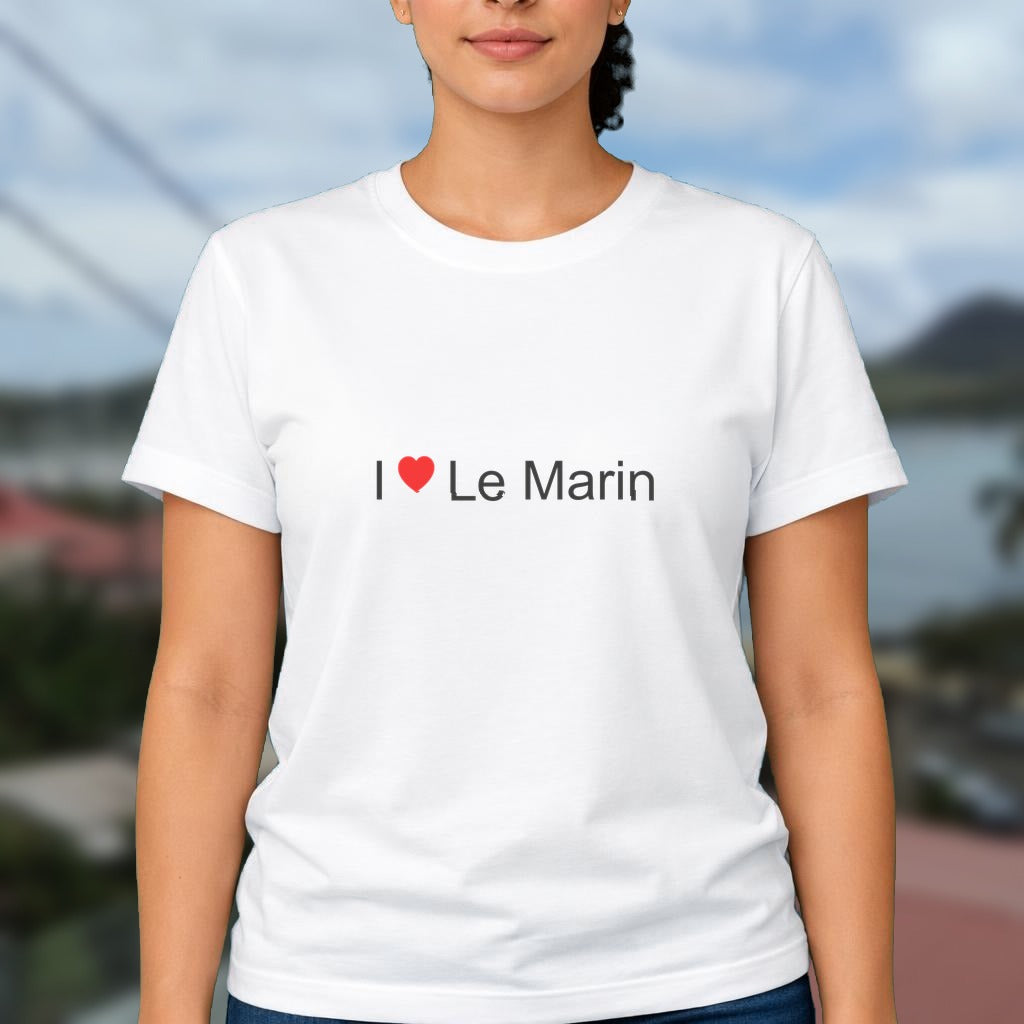 T-shirt I love le marin
