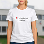 T-shirt I love le mée-sur-seine