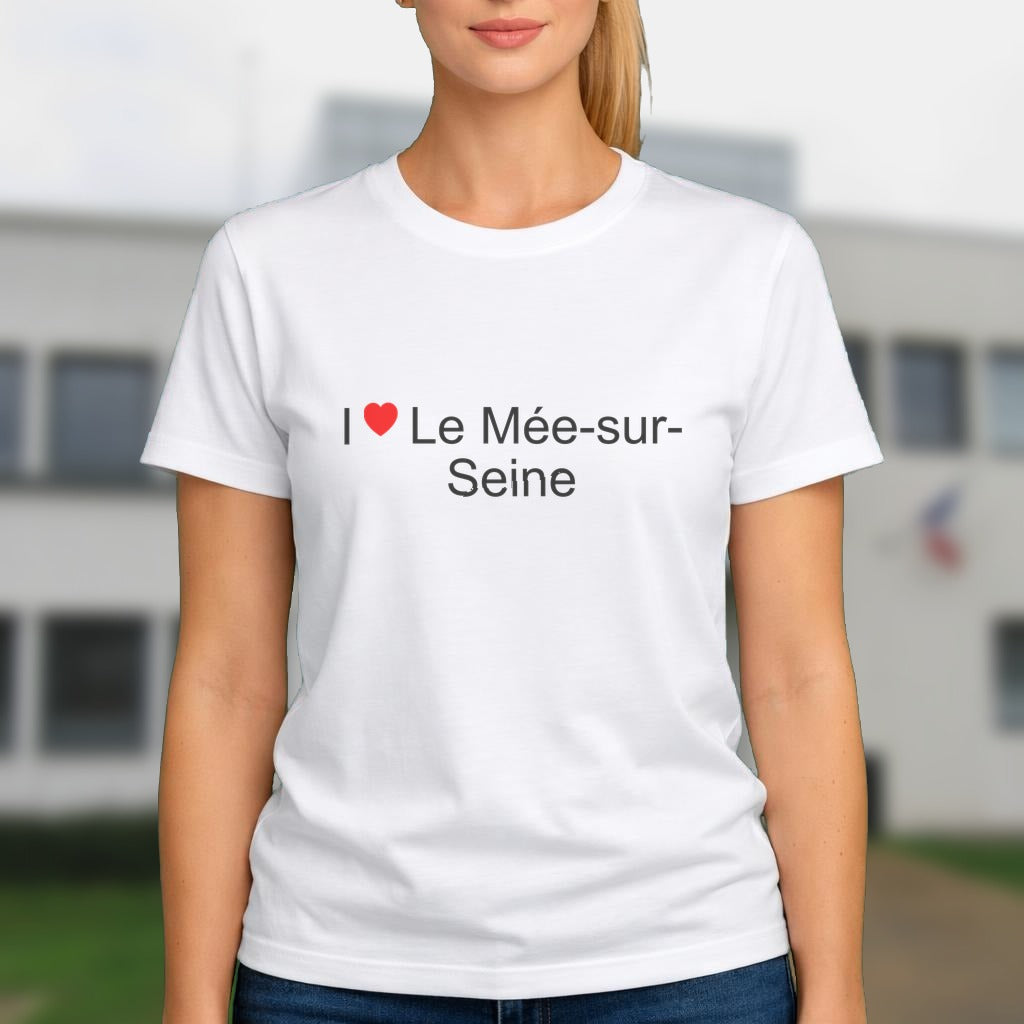 T-shirt I love le mée-sur-seine