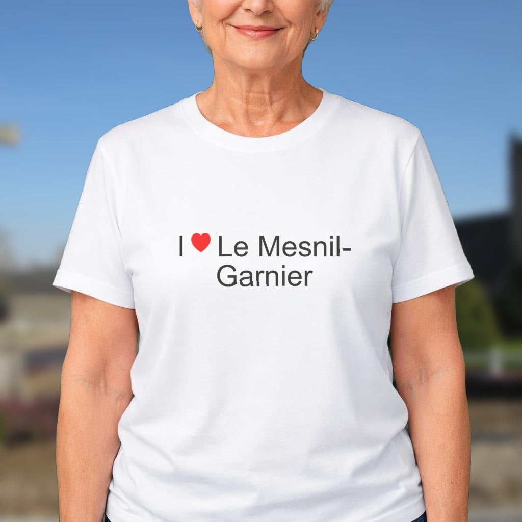 T-shirt I love le mesnil-garnier