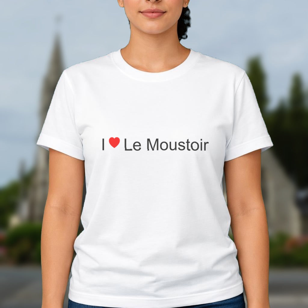 T-shirt I love le moustoir