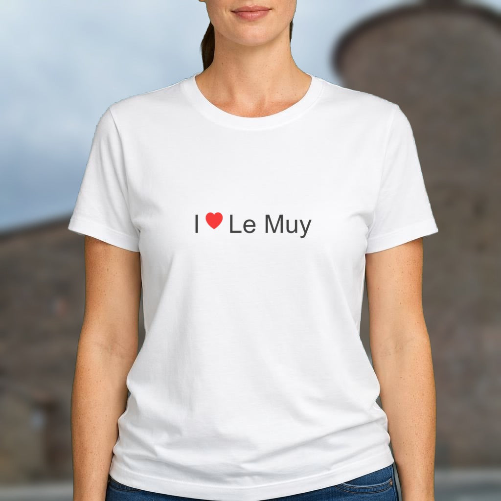 T-shirt I love le muy