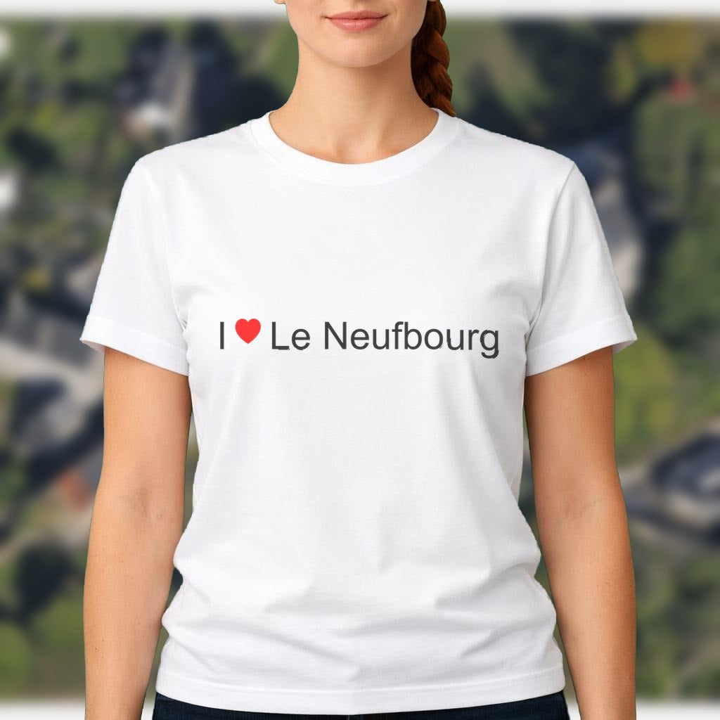 T-shirt I love le neufbourg