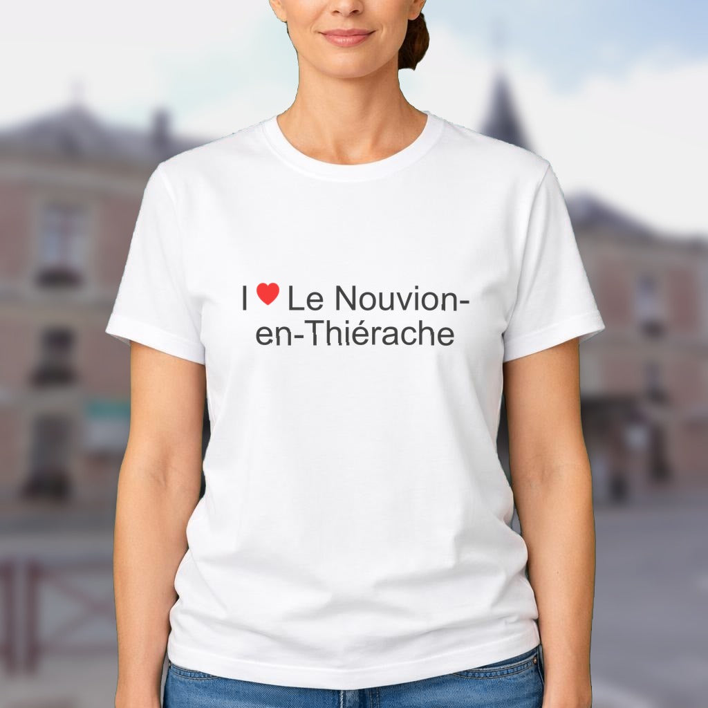 T-shirt I love le nouvion-en-thiérache