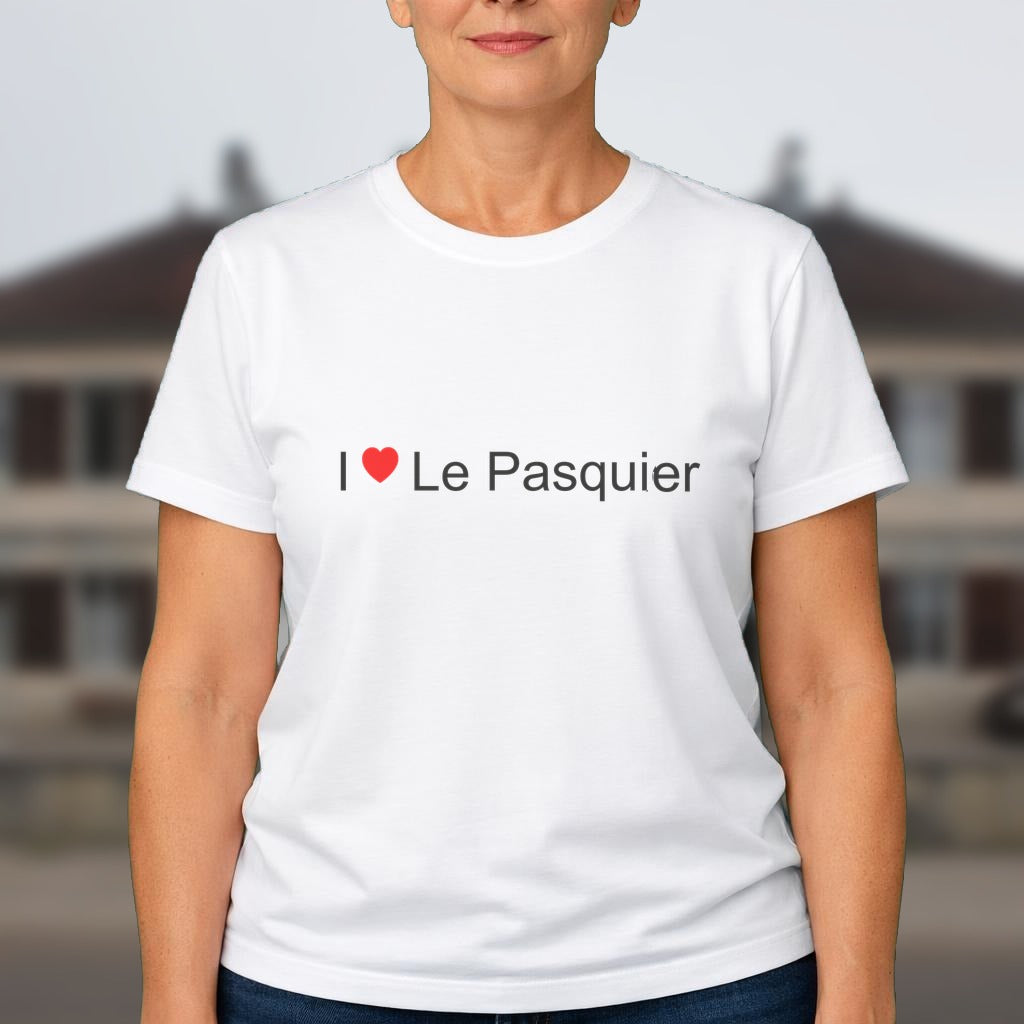 T-shirt I love le pasquier