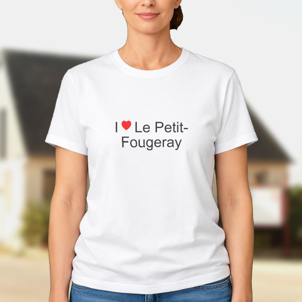 T-shirt I love le petit-fougeray