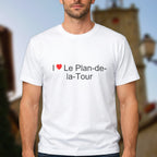 T-shirt I love le plan-de-la-tour