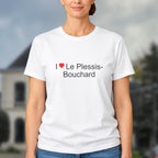 T-shirt I love le plessis-bouchard