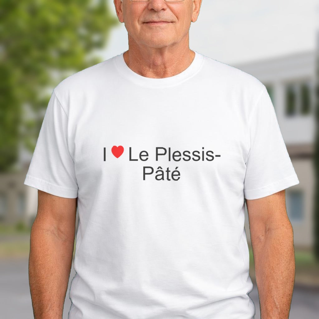 T-shirt I love le plessis-pâté