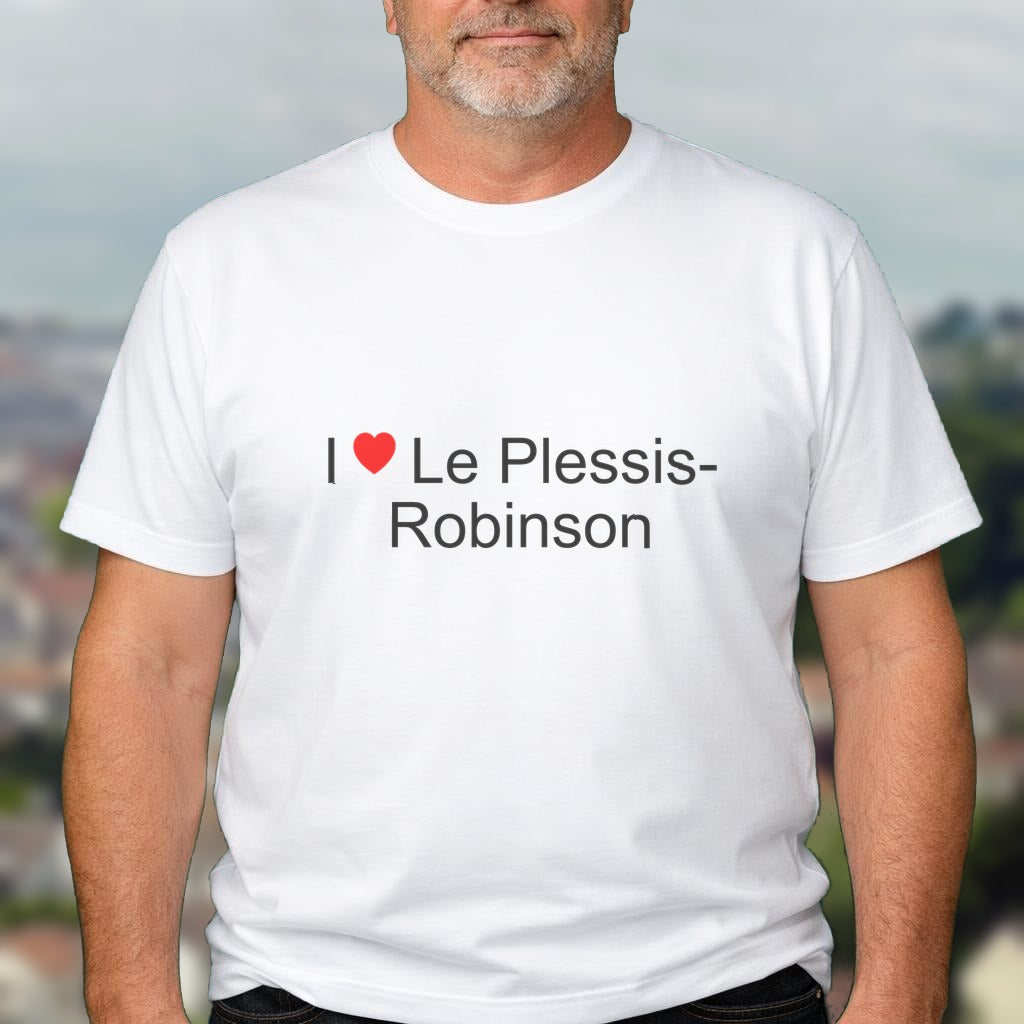 T-shirt I love le plessis-robinson