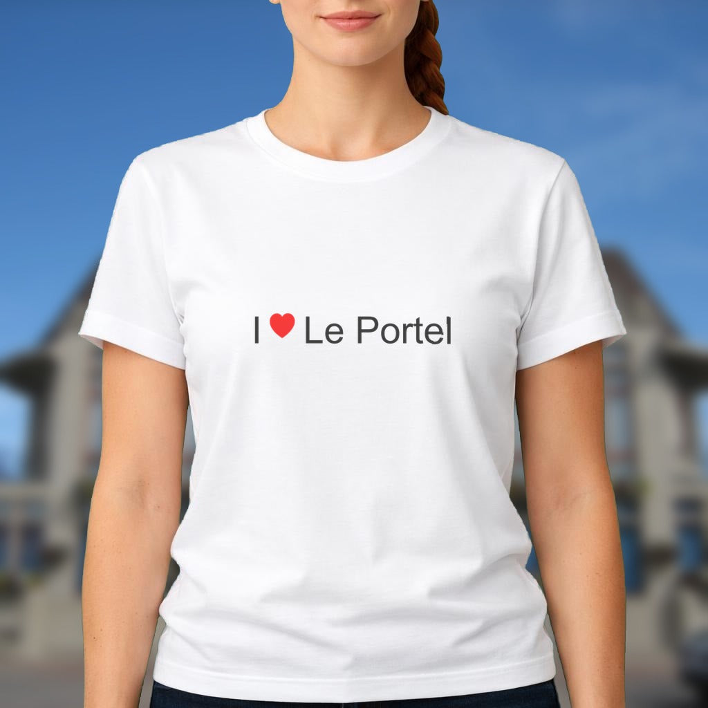 T-shirt I love le portel