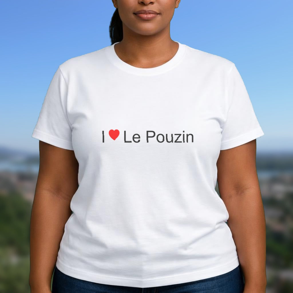 T-shirt I love le pouzin