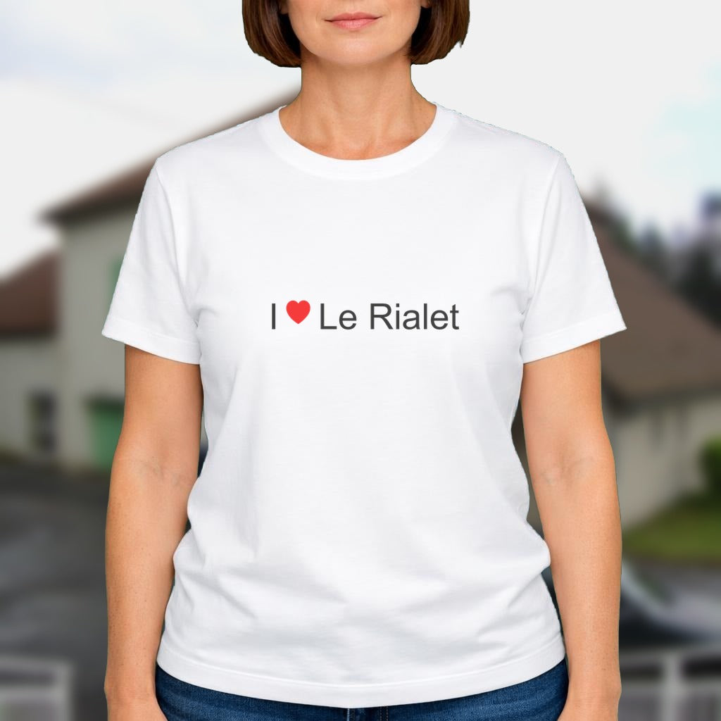 T-shirt I love le rialet