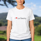 T-shirt I love le saulcy