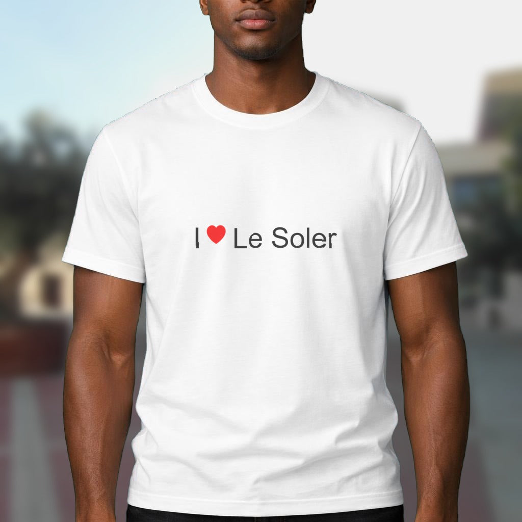 T-shirt I love le soler