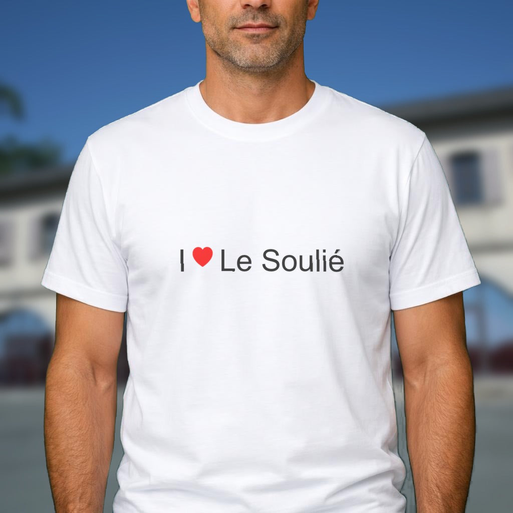 T-shirt I love le soulié