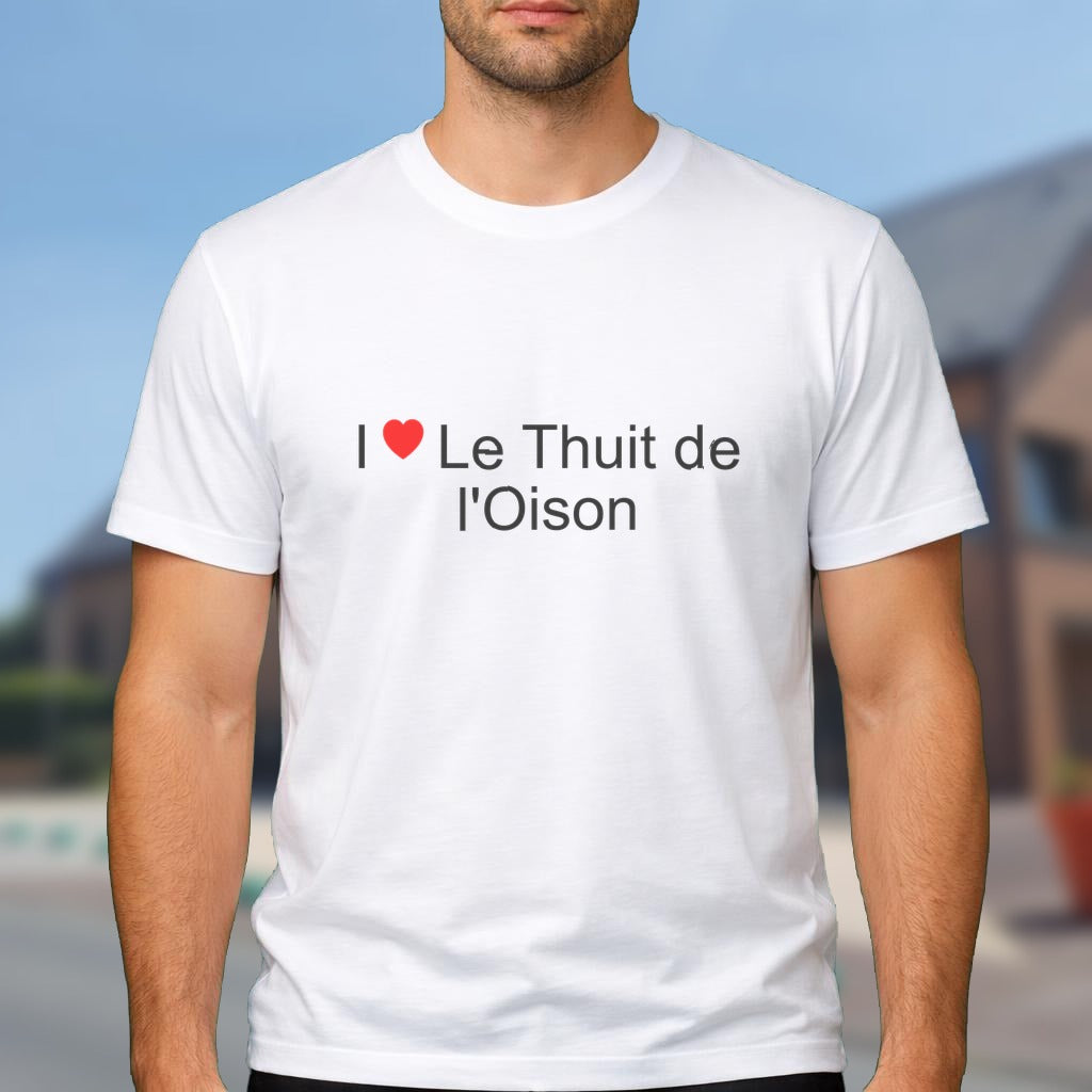 T-shirt I love le thuit de l'oison