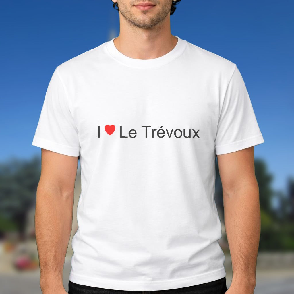 T-shirt I love le trévoux