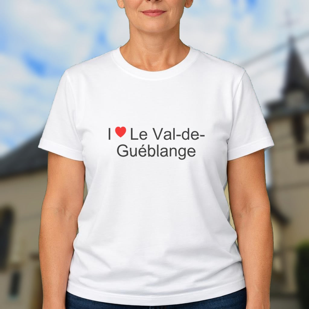 T-shirt I love le val-de-guéblange