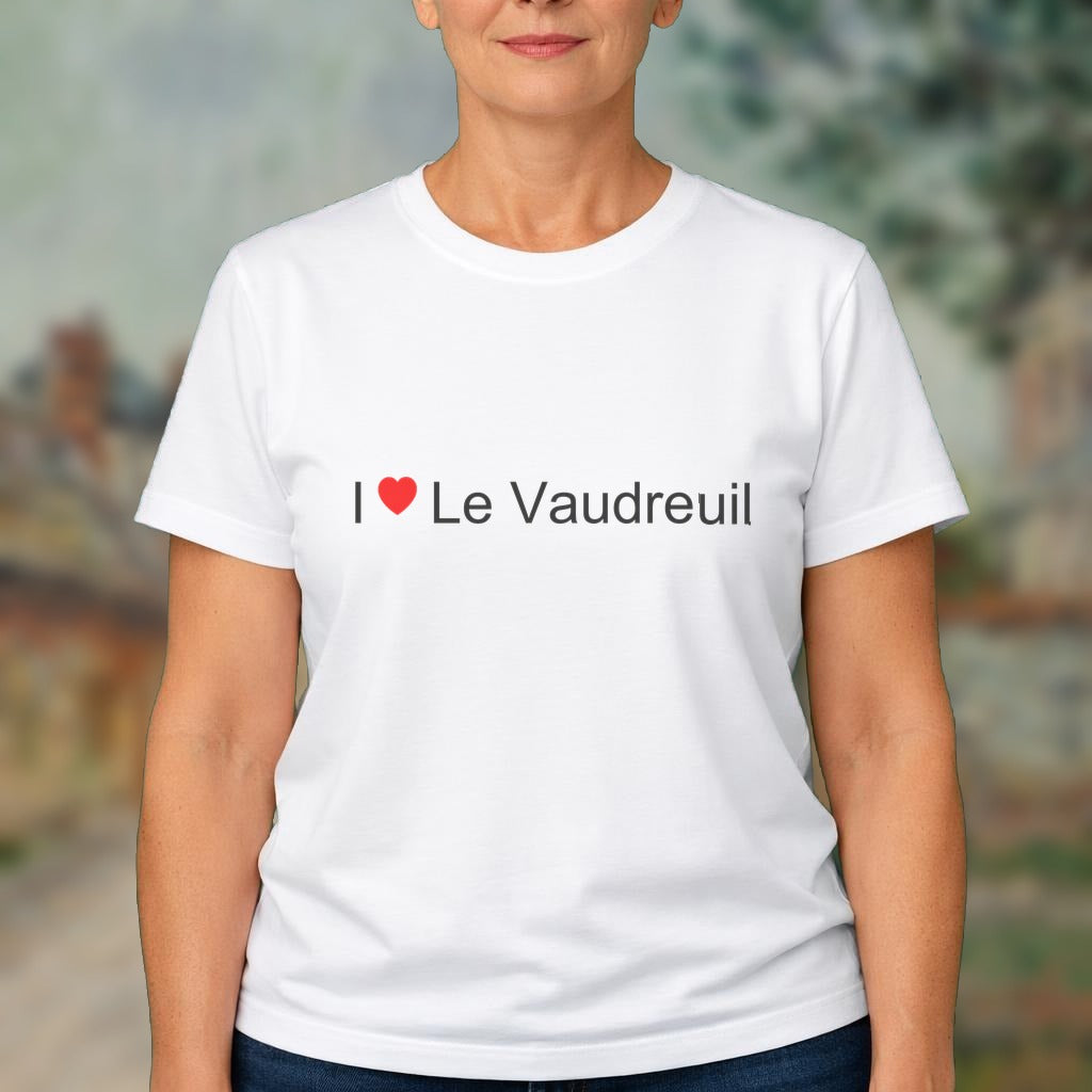 T-shirt I love le vaudreuil