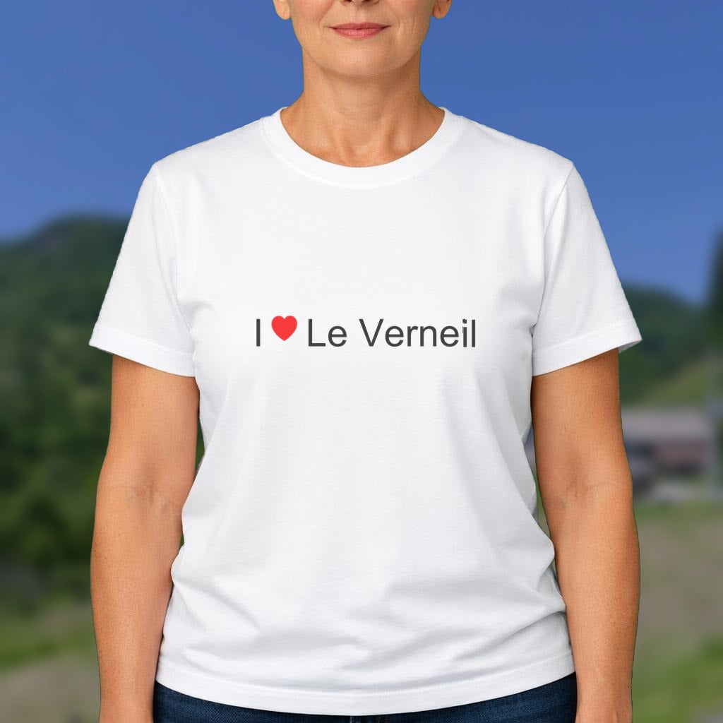 T-shirt I love le verneil