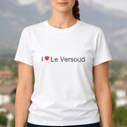 T-shirt I love le versoud