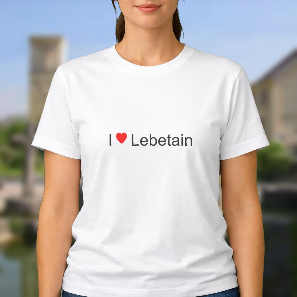 T-shirt I love lebetain