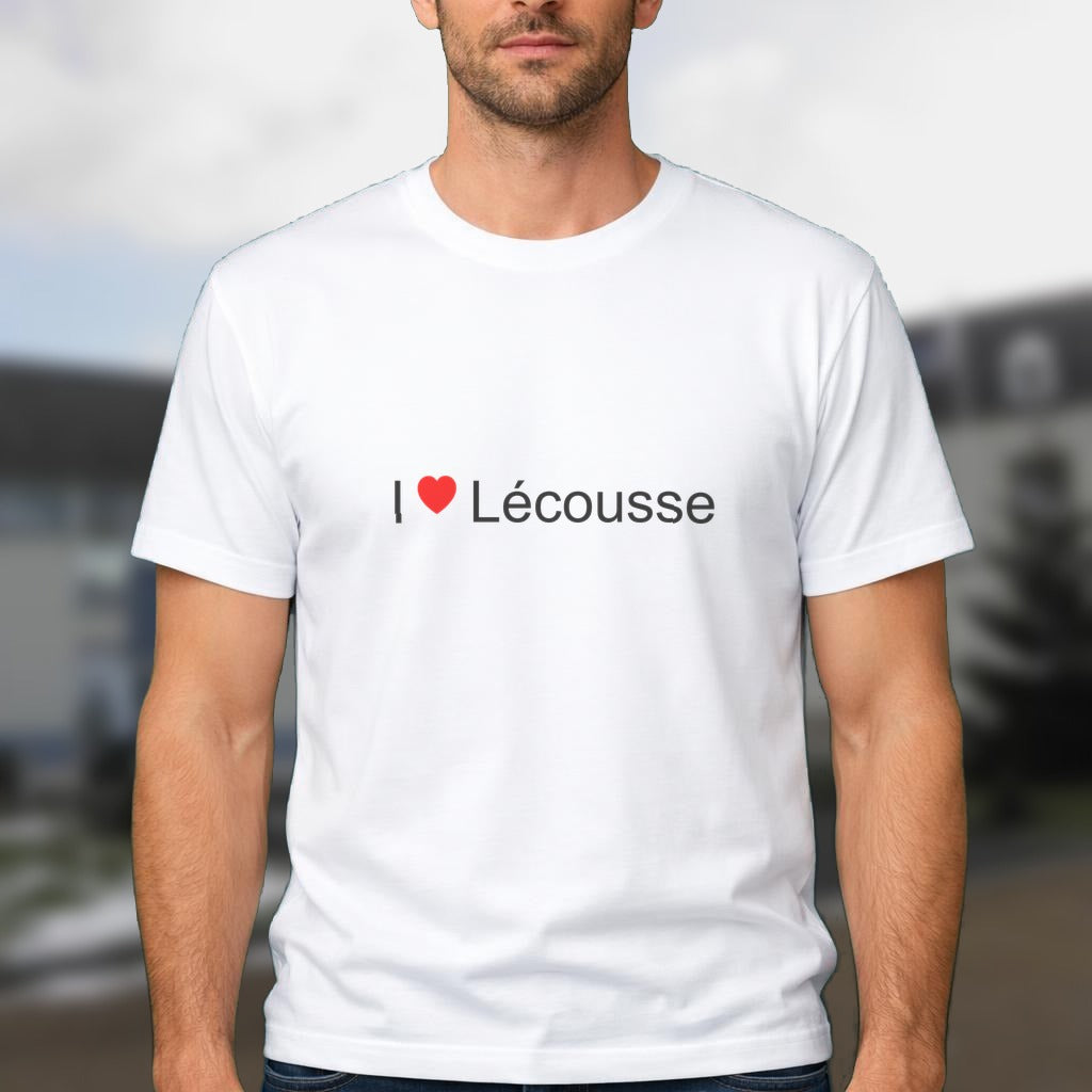 T-shirt I love lécousse