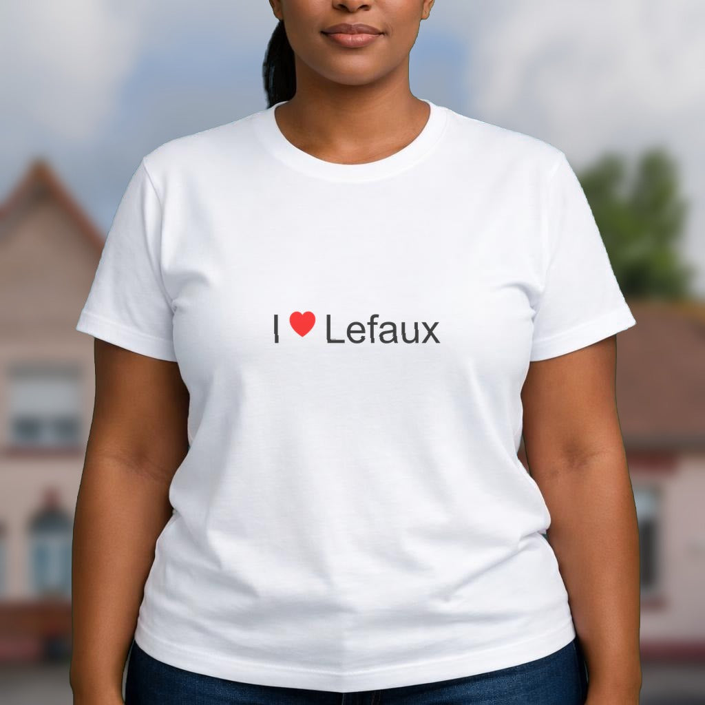 T-shirt I love lefaux