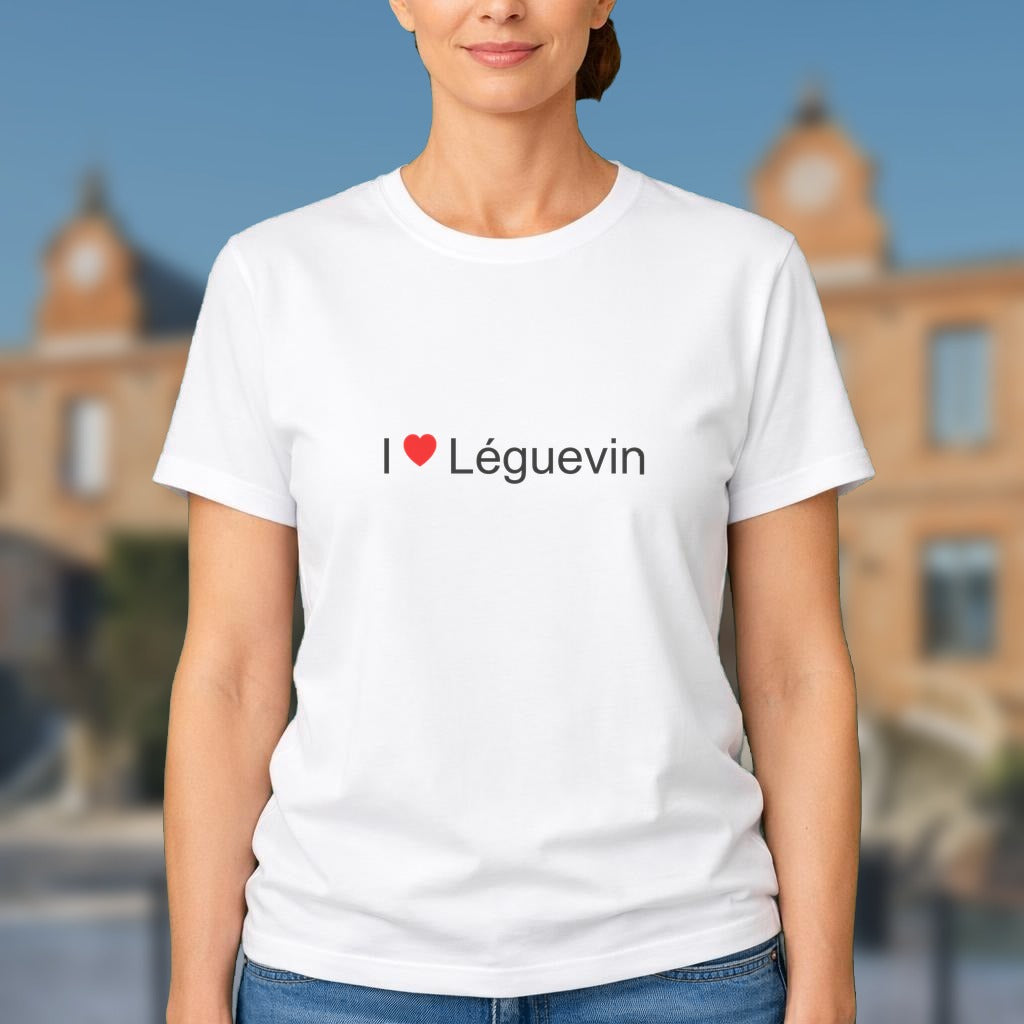 T-shirt I love léguevin