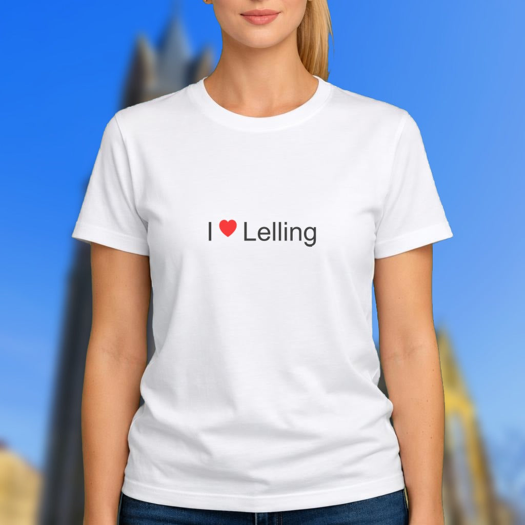 T-shirt I love lelling