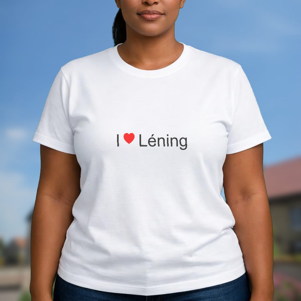 T-shirt I love léning