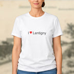 T-shirt I love lentigny