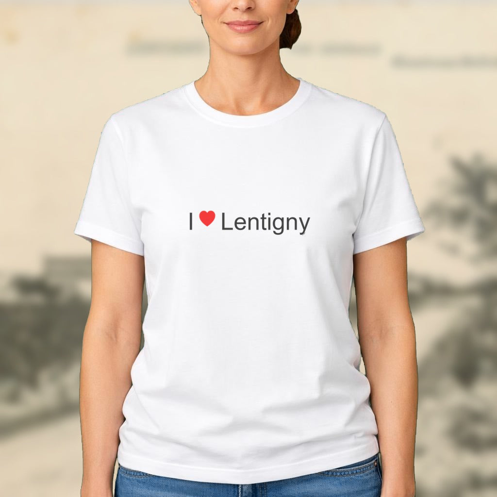 T-shirt I love lentigny