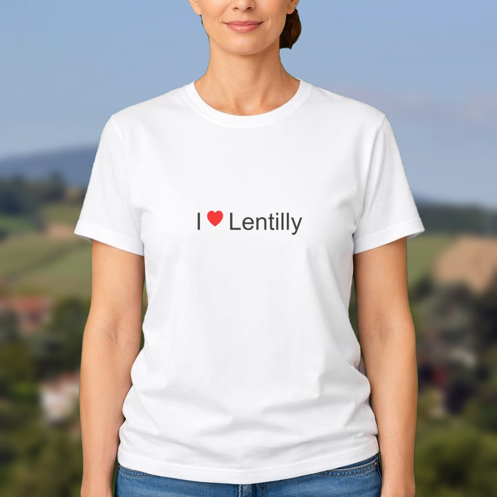 T-shirt I love lentilly