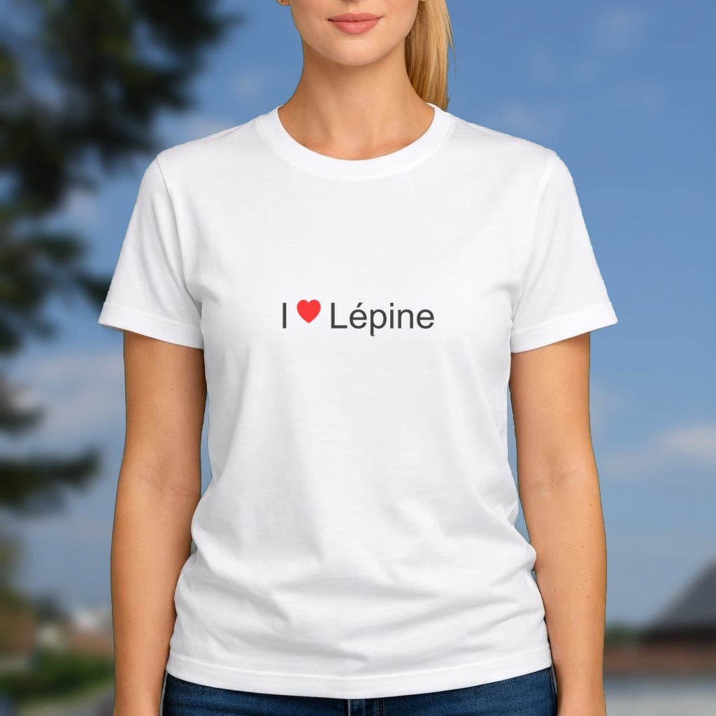 T-shirt I love lépine