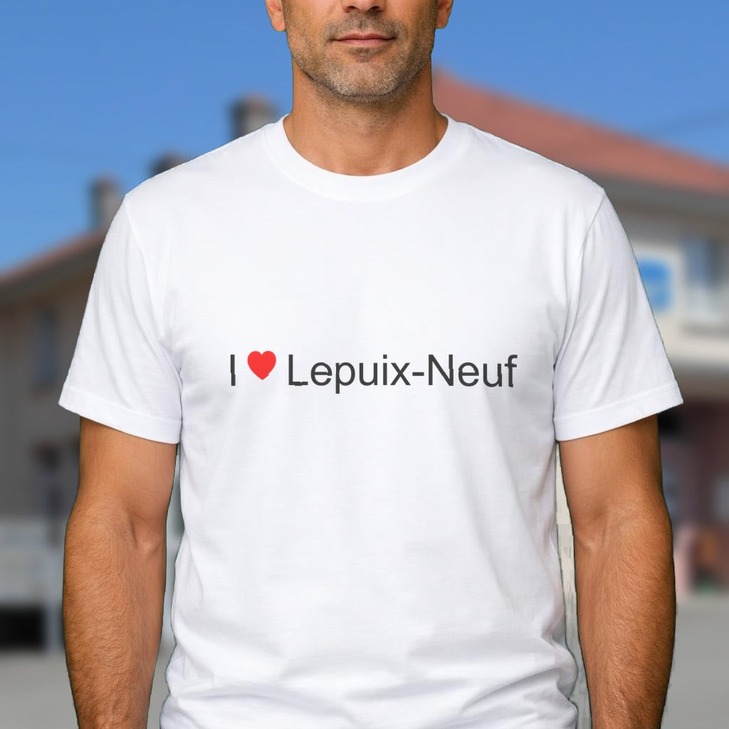 T-shirt I love lepuix-neuf