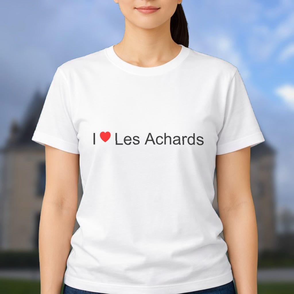 T-shirt I love les achards