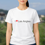 T-shirt I love les angles