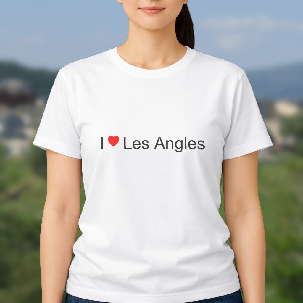 T-shirt I love les angles