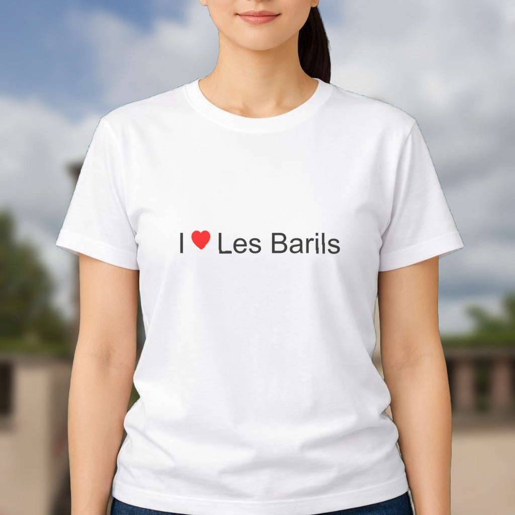 T-shirt I love les barils