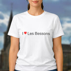 T-shirt I love les bessons