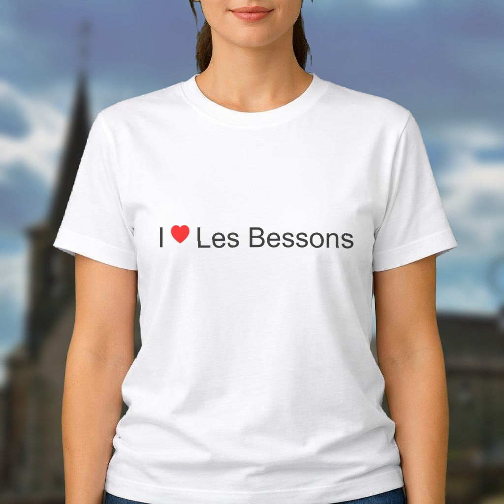 T-shirt I love les bessons