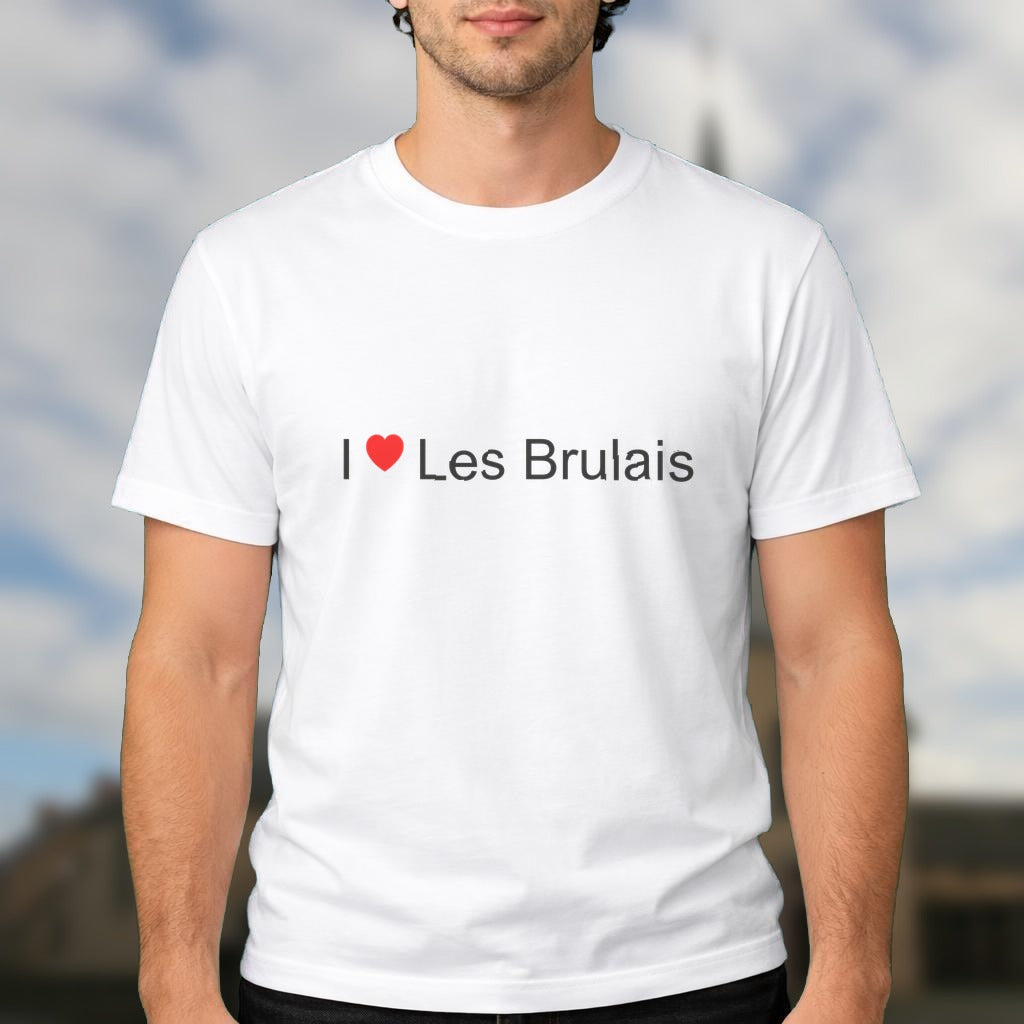 T-shirt I love les brulais