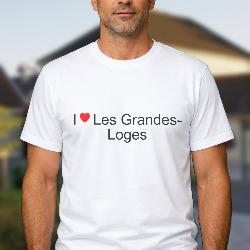T-shirt I love les grandes-loges